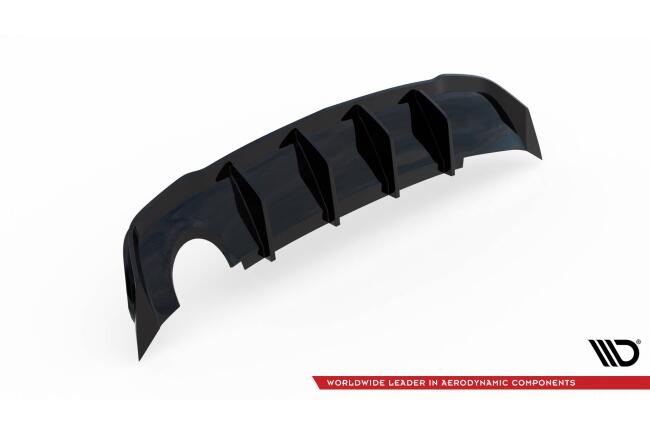 Maxton Design Heckdiffusor für Opel Astra GTC OPC-Line J schwarz Hochglanz