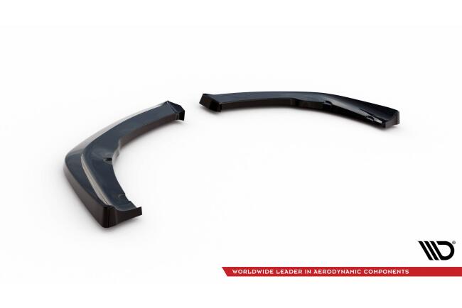 Maxton Design Diffusor Flaps für Porsche Boxster 987 Hochglanz schwarz