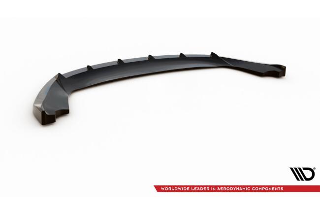 Maxton Design Frontlippe V.2 für Seat Ibiza FR SC Mk4 Facelift Hochglanz schwarz