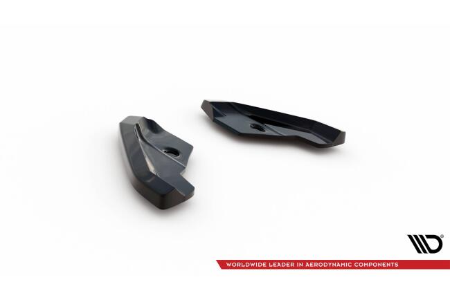 Maxton Design Diffusor Flaps für Seat Leon Mk3 Facelift Hochglanz schwarz