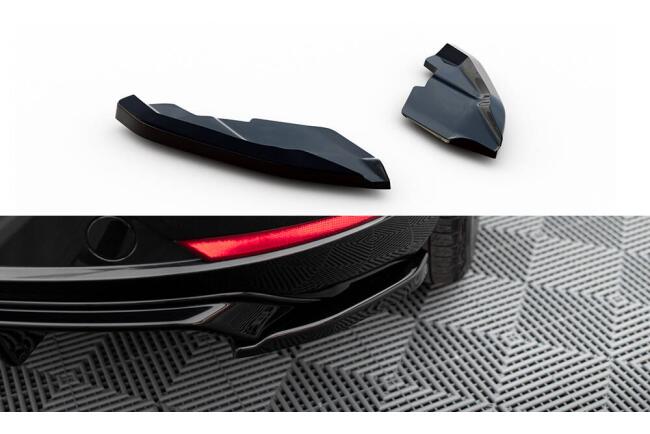 Maxton Design Diffusor Flaps V.2 für Seat Leon Mk3 Facelift schwarz Hochglanz