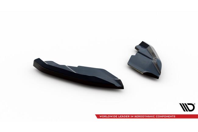 Maxton Design Diffusor Flaps V.2 für Seat Leon Mk3 Facelift schwarz Hochglanz