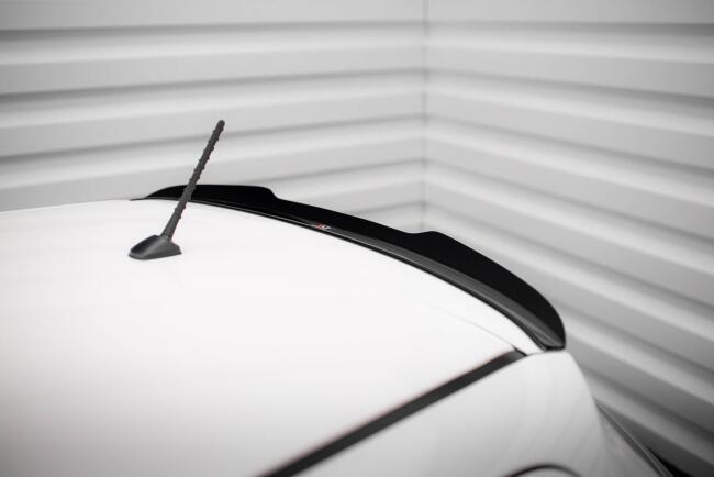 Maxton Design Heckspoiler für Toyota Yaris Mk3 Facelift schwarz Hochglanz