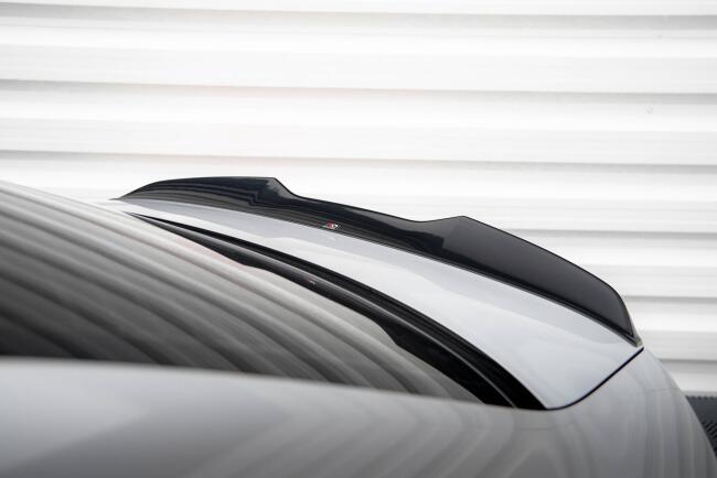 Maxton Design 3D Spoiler Lippe für Audi A3 Limousine 8V schwarz Hochglanz