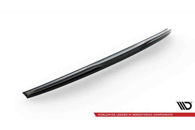 Maxton Design 3D Spoiler Lippe für Audi A3 Limousine 8V schwarz Hochglanz