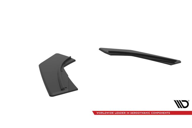 Maxton Design Street Pro Diffusor Flaps für Audi S3 Limousine 8V schwarz matt