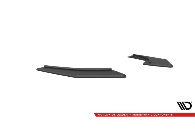 Maxton Design Street Pro Diffusor Flaps für Audi S3 Limousine 8V Rot
