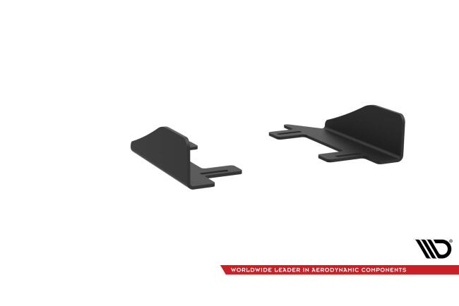 Maxton Design Seiten-Flaps für Audi S3 / A3 S-Line Limousine 8V schwarz Hochglanz