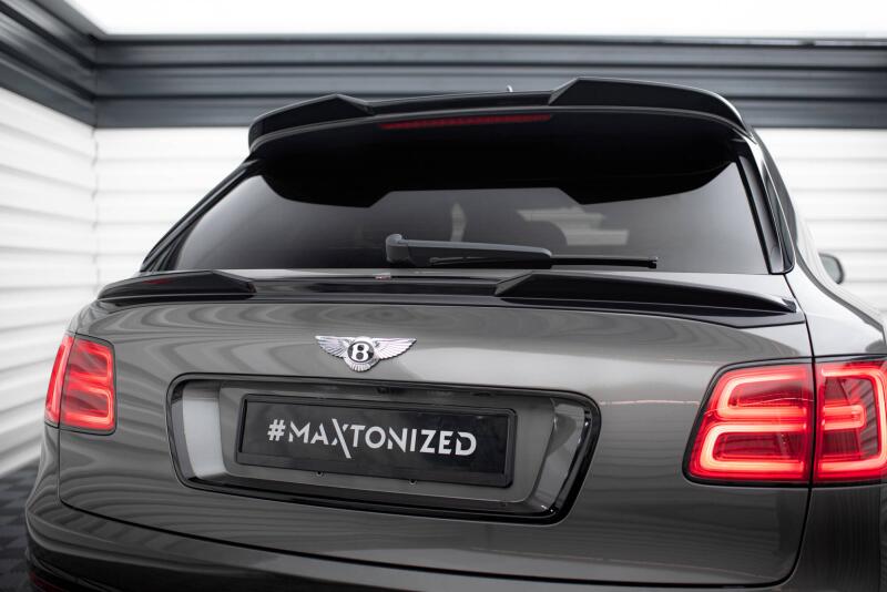 Maxton Design Heckspoiler 3D (unten) für Bentley Bentayga Mk1 Hochglanz schwarz
