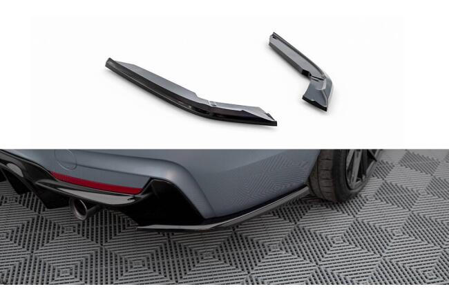 Maxton Design Diffusor Flaps V.4 für BMW 4er Coupe...