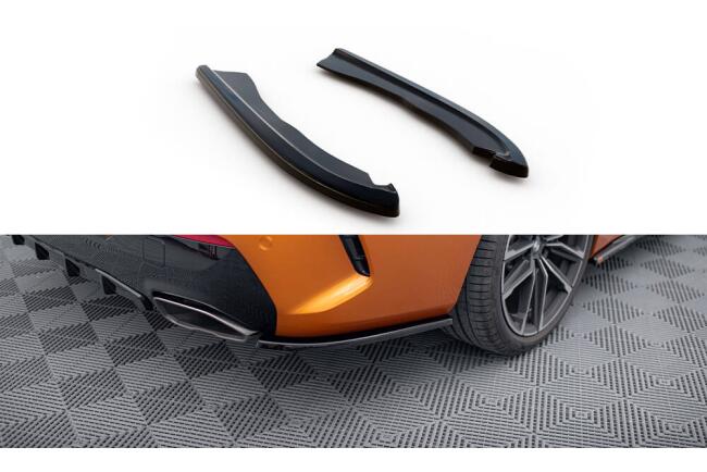 Maxton Design Diffusor Flaps für BMW M440I G22 schwarz Hochglanz