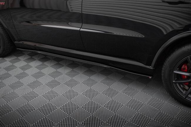 Maxton Design Seitenschweller für Dodge Durango SRT Mk3 Hochglanz schwarz