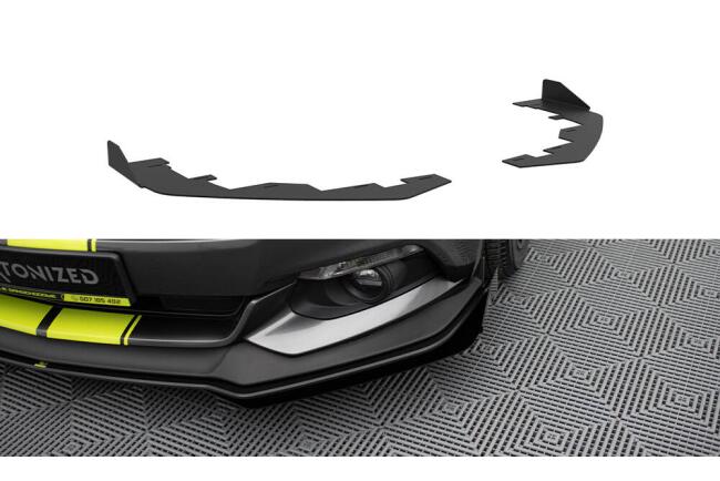 Maxton Design Front-Flaps für Ford Mustang GT Mk6...