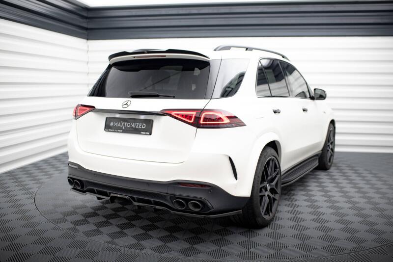 Maxton Design Heckdiffusor DTM Look für Mercedes-AMG GLE 53 W167 Hochglanz schwarz