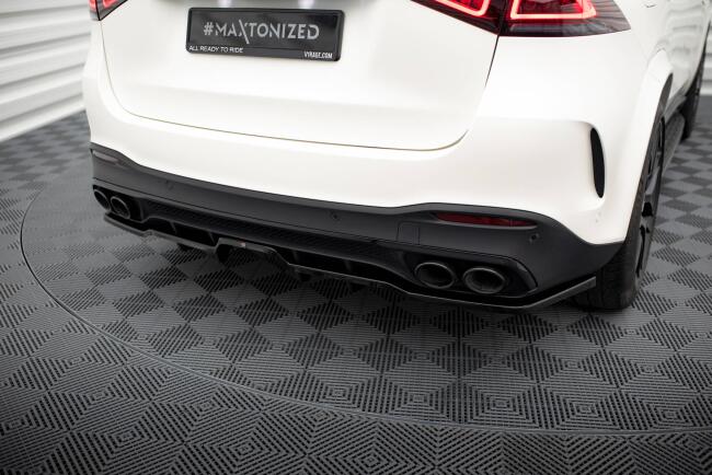 Maxton Design Heckdiffusor DTM Look für Mercedes-AMG GLE 53 W167 Hochglanz schwarz