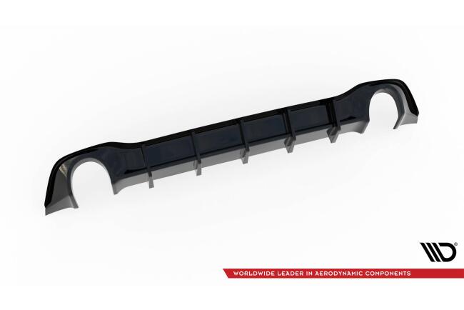 Maxton Design Heckdiffusor V.3 für Volkswagen Golf GTI Mk8 Hochglanz schwarz