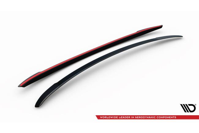 Maxton Design Verlängerung der Motorhaube für Volkswagen Golf 8 Hochglanz schwarz