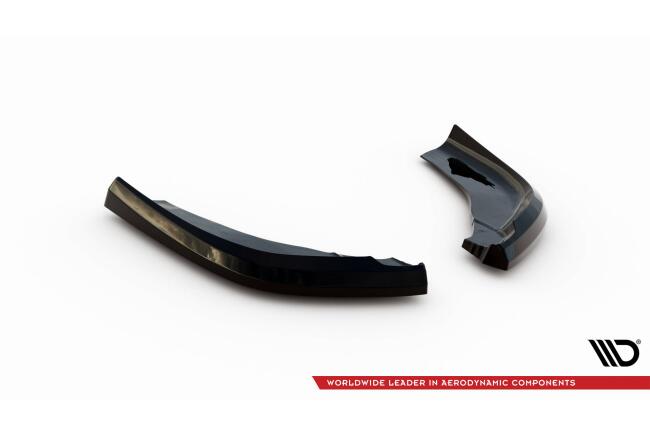 Maxton Design Diffusor Flaps V.11 für BMW 1er M-Paket / M135i F40 schwarz Hochglanz