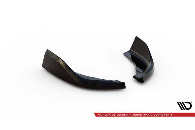 Maxton Design Diffusor Flaps V.12 für BMW 1er M-Paket / M135i F40 schwarz Hochglanz