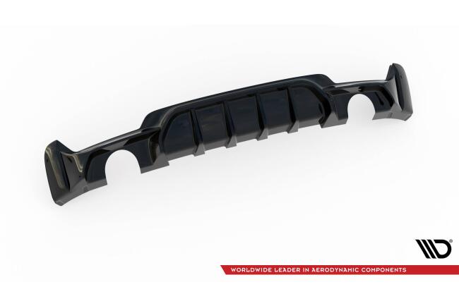 Maxton Design Heckdiffusor V.1 für BMW 4er F32 F33 F36 M-Paket Hochglanz schwarz