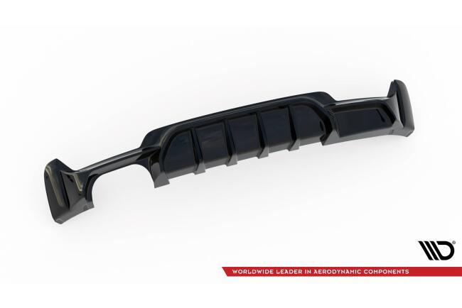Maxton Design Heckdiffusor V.2 für BMW 4er F32 F33 F36 M-Paket Hochglanz schwarz