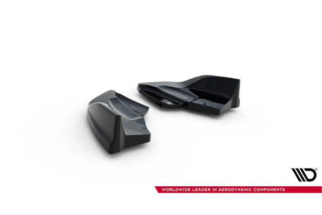 Maxton Design Diffusor Flaps V.2 für Ford Fiesta ST Mk7 Facelift schwarz Hochglanz