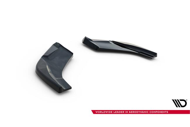 Maxton Design Diffusor Flaps V.5 für Hyundai I30 N Hatchback Mk3 Facelift Hochglanz schwarz