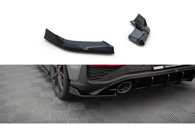 Maxton Design Diffusor Flaps V.6 für Hyundai I30 N Hatchback Mk3 Facelift Hochglanz schwarz