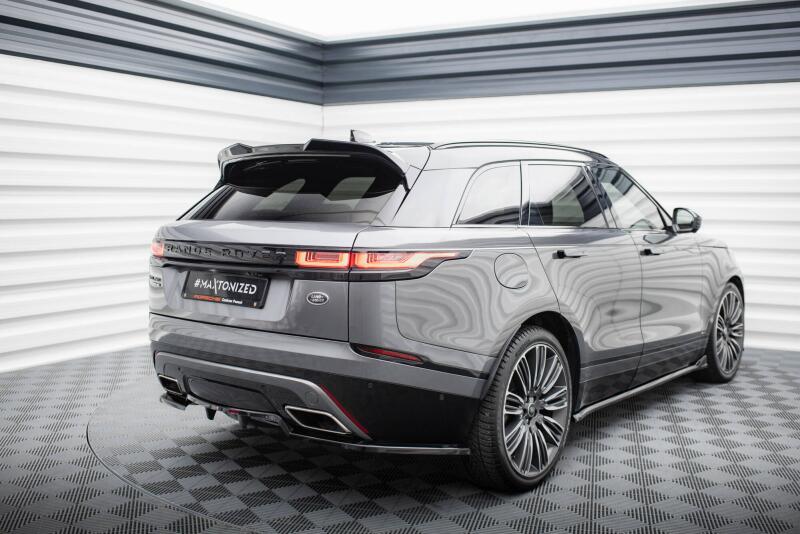 Maxton Design 3D Spoiler Lippe für Land Rover Range Rover Velar R-Dynamic Mk1 Hochglanz schwarz