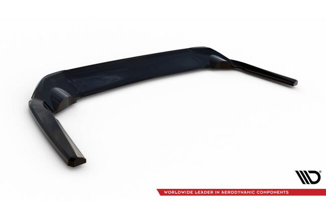 Maxton Design mittlerer Heckdiffusor DTM Look für Toyota RAV4 GR Sport Mk5 schwarz Hochglanz