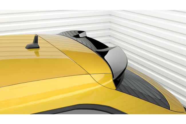 Maxton Design 3D Spoiler Lippe für Volkswagen Arteon Shooting Brake R-Line Mk1 Facelift schwarz Hochglanz