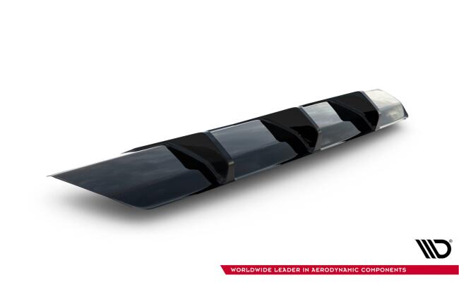 Maxton Design Heckdiffusor für Audi A1 S-Line GB schwarz Hochglanz