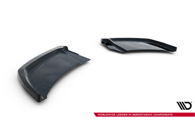 Maxton Design Diffusor Flaps V.2 für Audi A1 S-Line GB Hochglanz schwarz