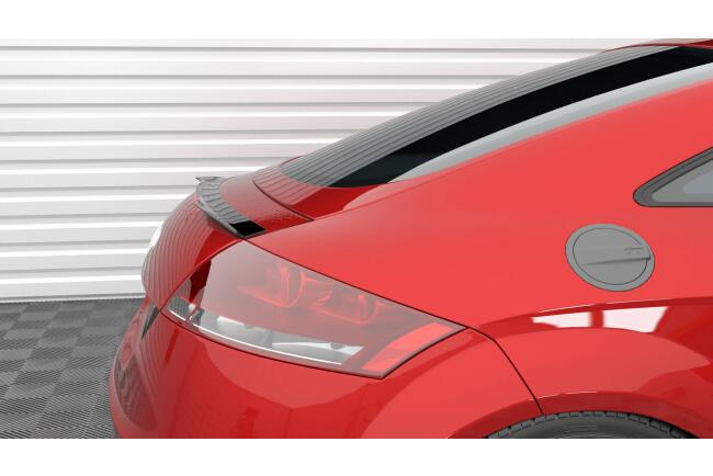 Maxton Design Heckspoiler Lippe für Audi TT 8J Hochglanz schwarz
