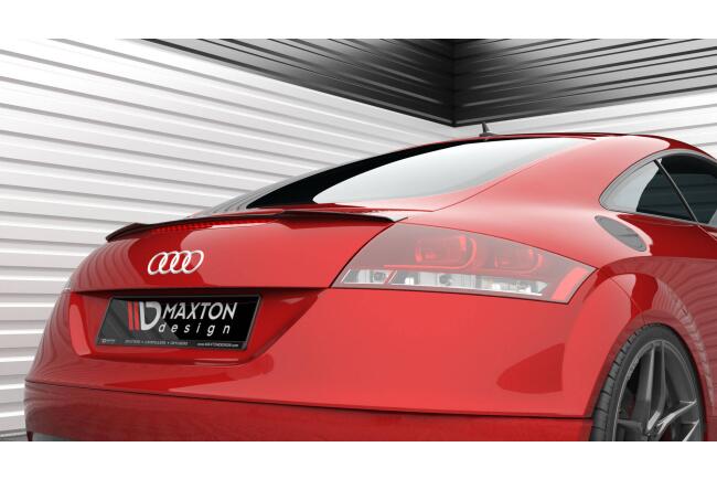 Maxton Design Heckspoiler Lippe für Audi TT 8J Hochglanz schwarz