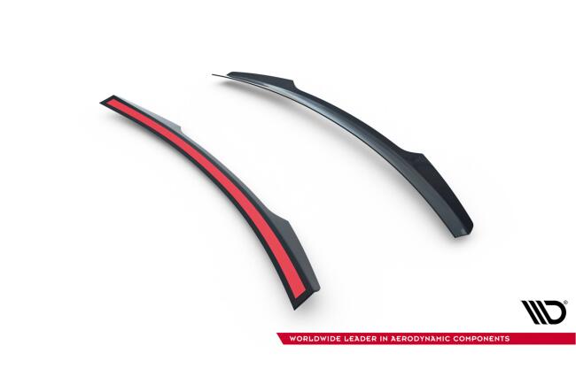 Maxton Design Heckspoiler Lippe für Audi TT 8J Hochglanz schwarz