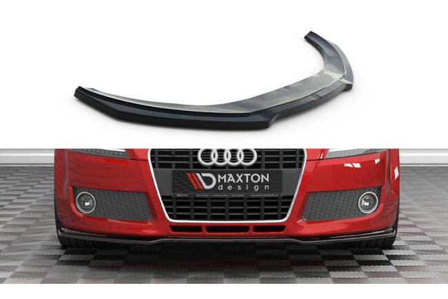 Maxton Design Frontlippe V.2 für Audi TT 8J schwarz Hochglanz