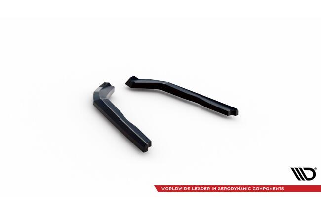 Maxton Design Diffusor Flaps V.3 für BMW 2 G42 schwarz Hochglanz