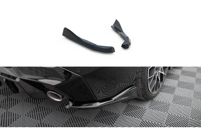 Maxton Design Diffusor Flaps V.4 für BMW 2 G42 schwarz Hochglanz