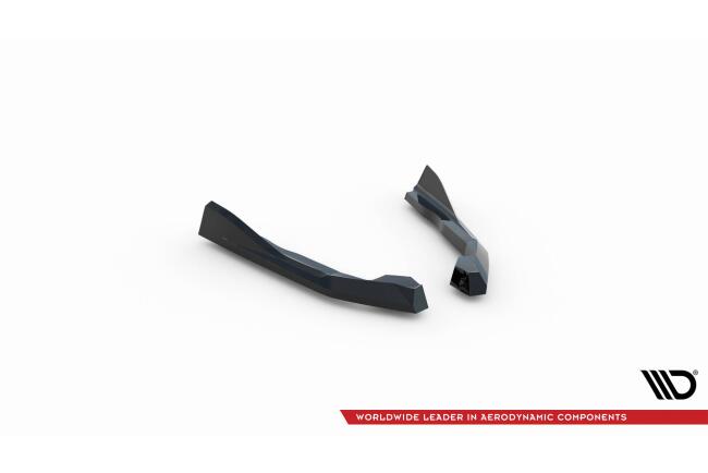 Maxton Design Diffusor Flaps V.4 für BMW 2 G42 Hochglanz schwarz