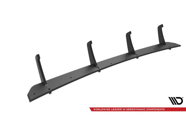 Maxton Design Street Pro Heckdiffusor für BMW 3er Limousine / Touring G20 / G21 Facelift Schwarz matt