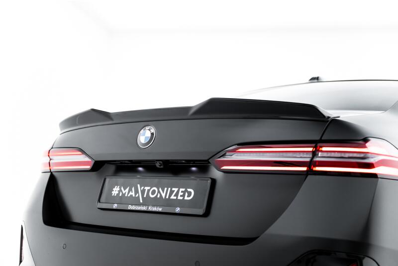 Maxton Design Heckspoiler 3D für BMW 5er M-Paket G60 Hochglanz schwarz