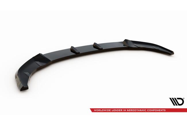 Maxton Design Frontlippe V.1 für BMW 5er / I5 M-Paket G60 / G61 Hochglanz schwarz