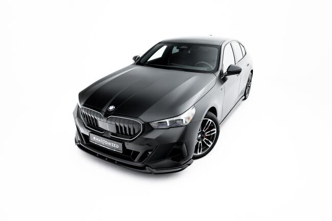 Maxton Design Frontlippe V.1 für BMW 5er / I5 M-Paket G60 / G61 Hochglanz schwarz