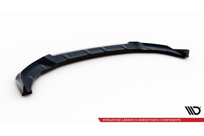 Maxton Design Frontlippe V.2 für BMW 5er / I5 M-Paket G60 / G61 Hochglanz schwarz