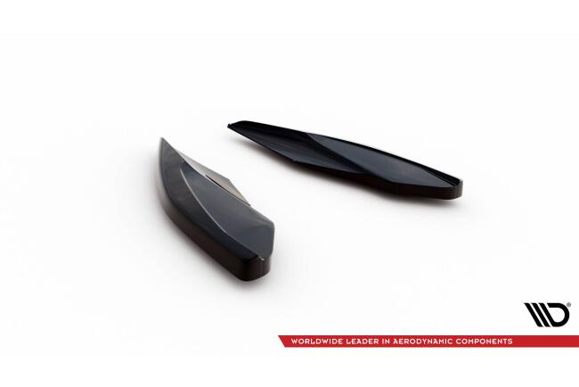 Maxton Design Diffusor Flaps V.2 für Cupra Leon Hatchback Mk1 schwarz Hochglanz