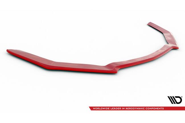 Maxton Design Frontlippe V.2 für Ford Mustang Mk6 Facelift Hochglanz schwarz
