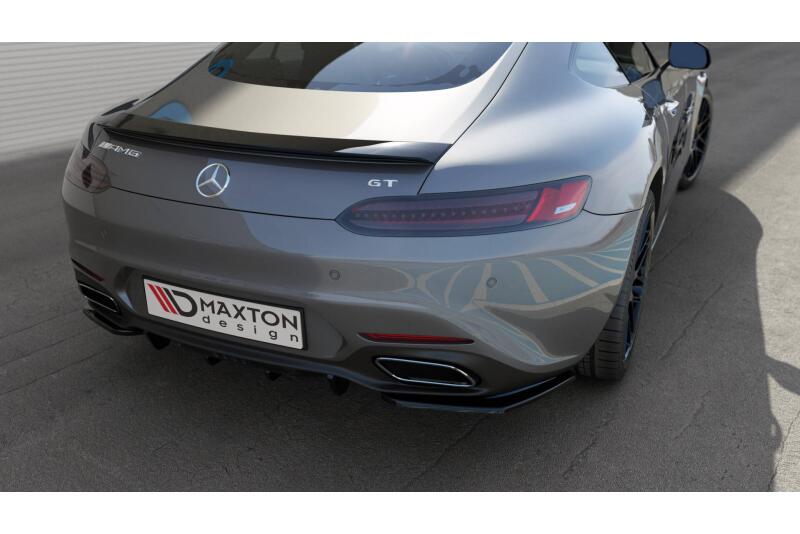 Maxton Design Heckspoiler Lippe für Mercedes-AMG GT / GT S C190 Facelift Hochglanz schwarz