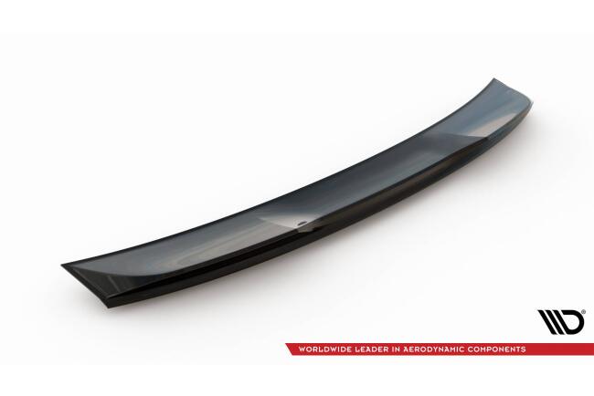 Maxton Design Heckspoiler Lippe 3D für Porsche Taycan / Taycan 4 / Taycan 4S / Taycan GTS Mk1 schwarz Hochglanz