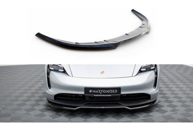 Maxton Design Frontlippe V.1 für Porsche Taycan /...